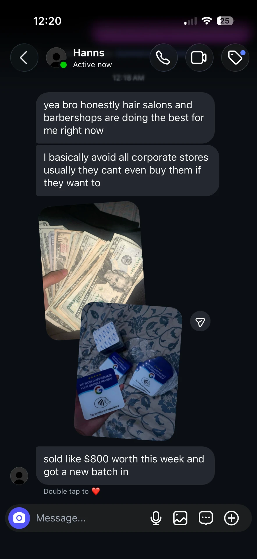 GMB Hub Premium member review screenshot